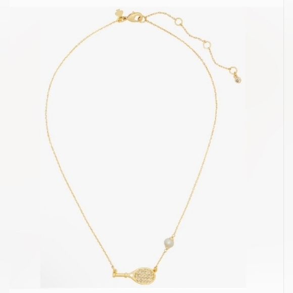 🔹️Kate Spade🔹️ Queen Of The Court Tennis Necklace [$99 Msrp ] - Picture 2 of 5